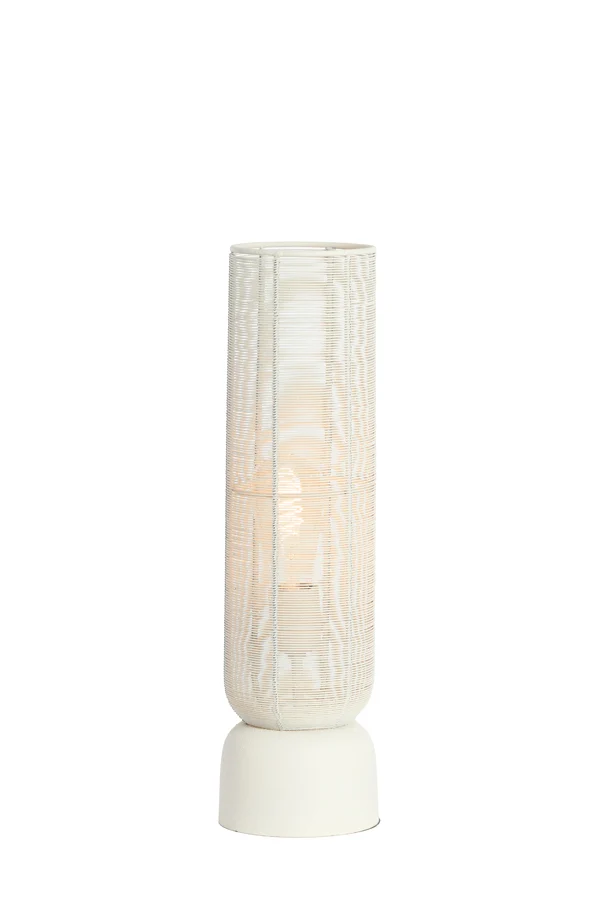Table lamp 13,5x49,5 cm LEZUZA cream