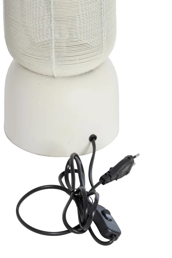 Table lamp 13,5x49,5 cm LEZUZA cream