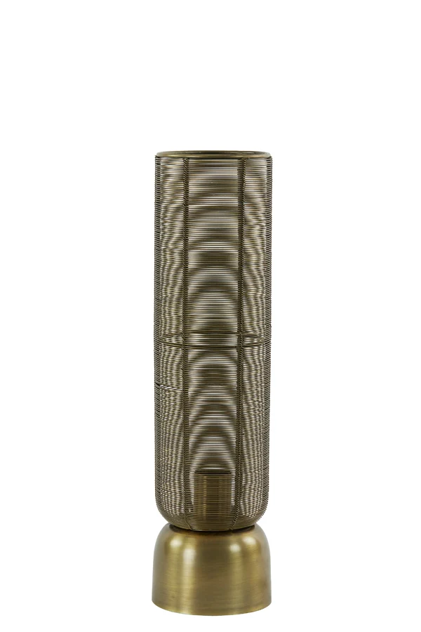 Table lamp 13,5x49,5 cm LEZUZA antique bronze