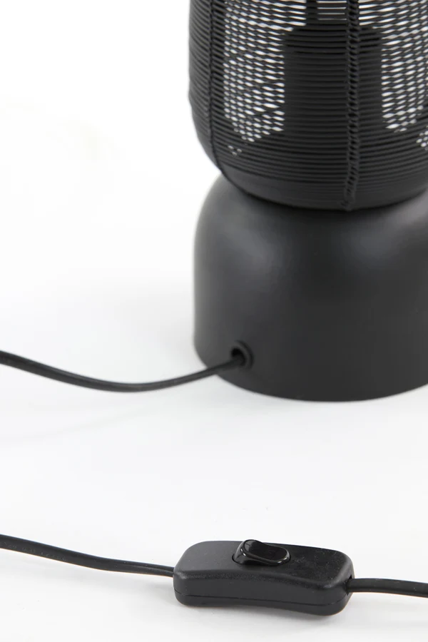 Table lamp 11x39,5 cm LEZUZA matt black