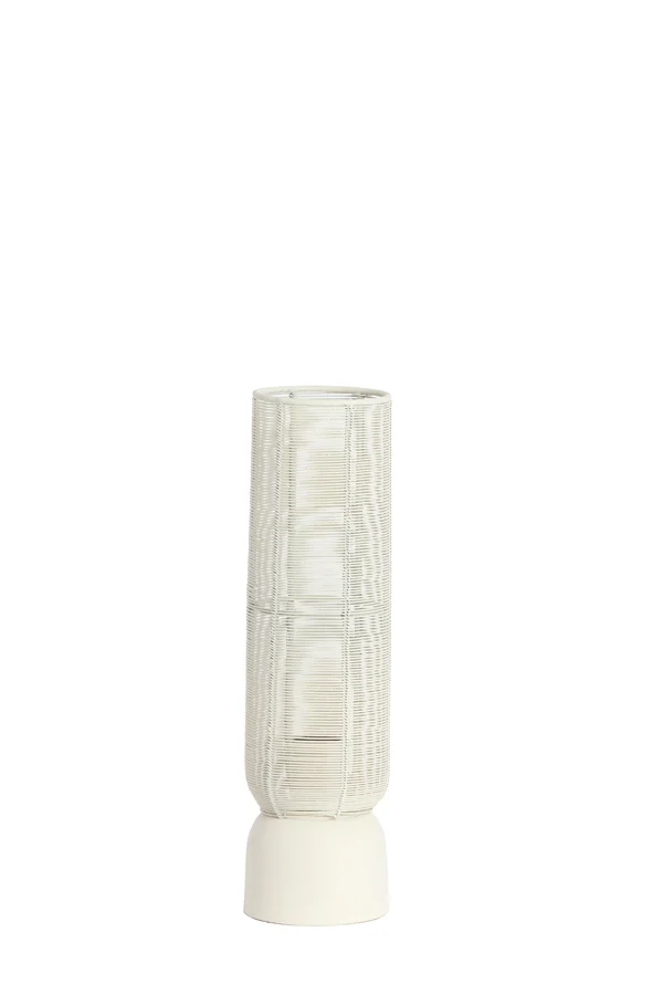 Table lamp 11x39,5 cm LEZUZA cream