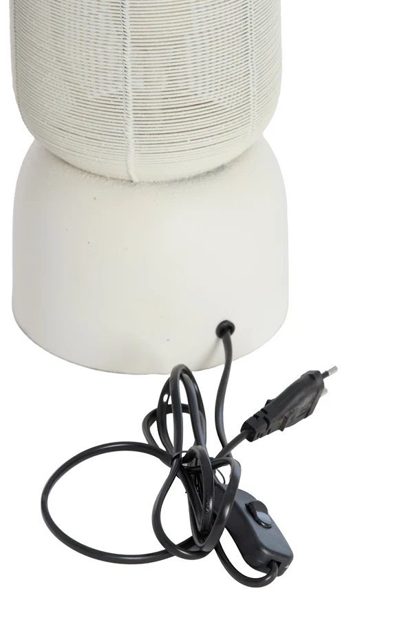 Table lamp 11x39,5 cm LEZUZA cream