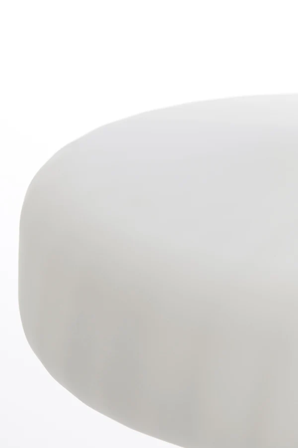 Table lamp 40x53 cm PLEAT glass matt white+gold