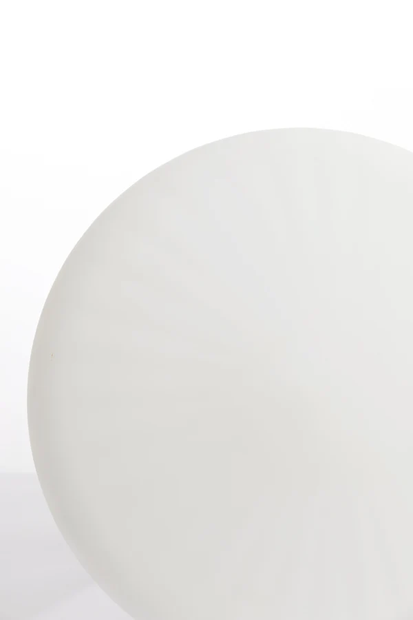 Table lamp 40x53 cm PLEAT glass matt white+gold