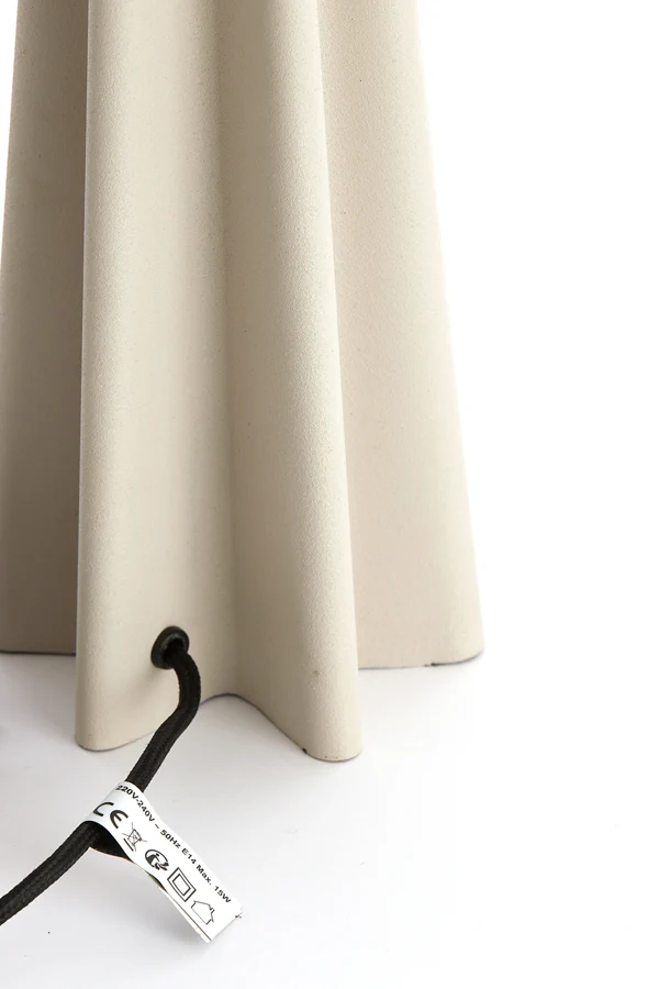 Table lamp 38x49 cm CUKAI matt beige