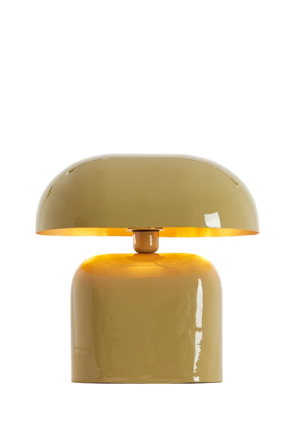 Table lamp 37x26x37 cm TODD shiny taupe