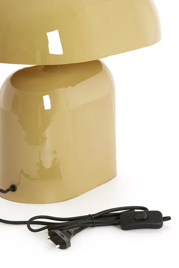 Table lamp 37x26x37 cm TODD shiny taupe