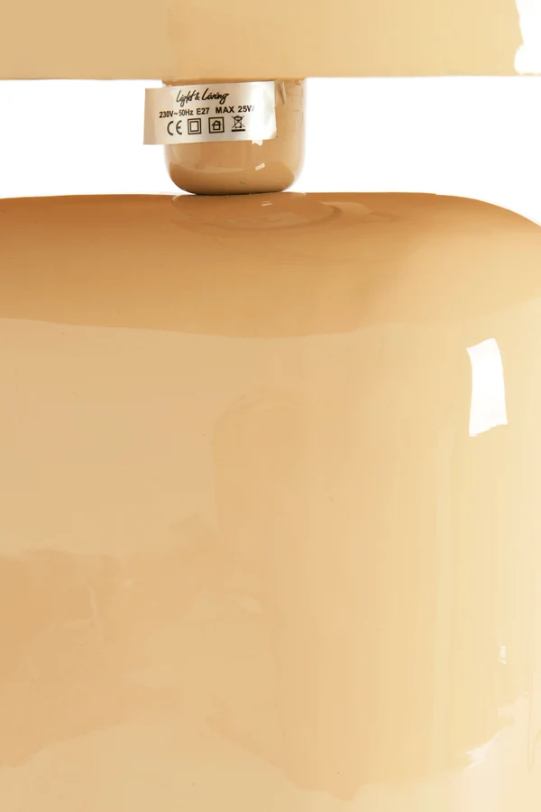 Table lamp 37x26x37 cm TODD shiny sand