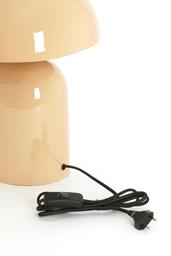 Table lamp 37x26x37 cm TODD shiny sand