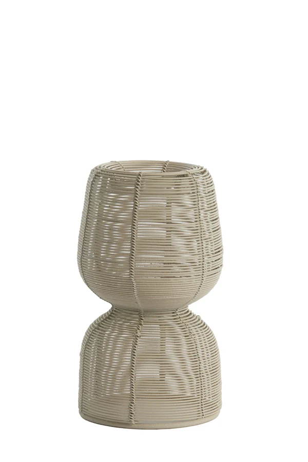 Tealight 12x20 cm AROHA cream