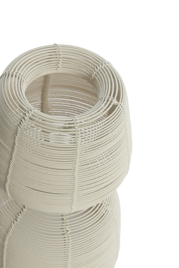 Tealight 12x20 cm AROHA cream
