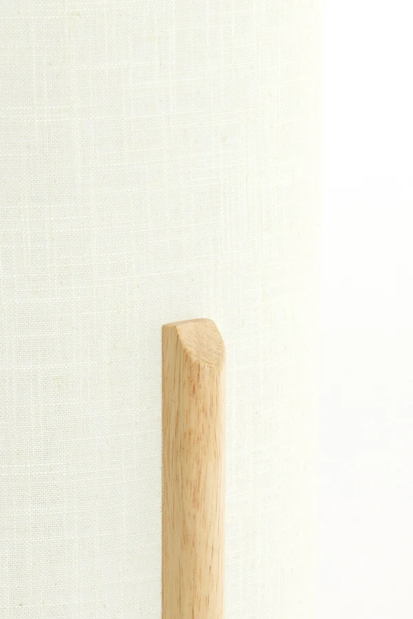 Table lamp 22x33 cm LITTO natural+linen white