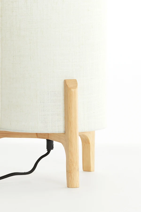 Table lamp 22x33 cm LITTO natural+linen white