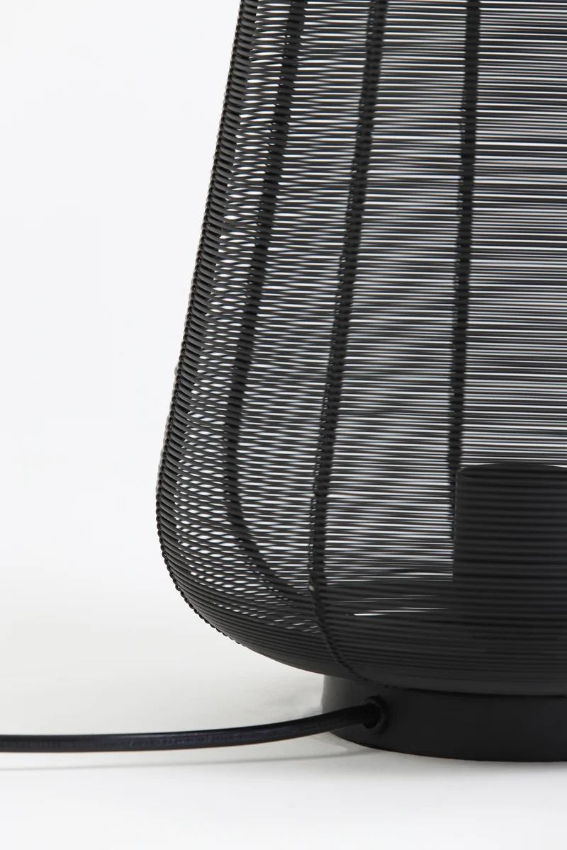 Table lamp 22x26 cm ADETA matt black