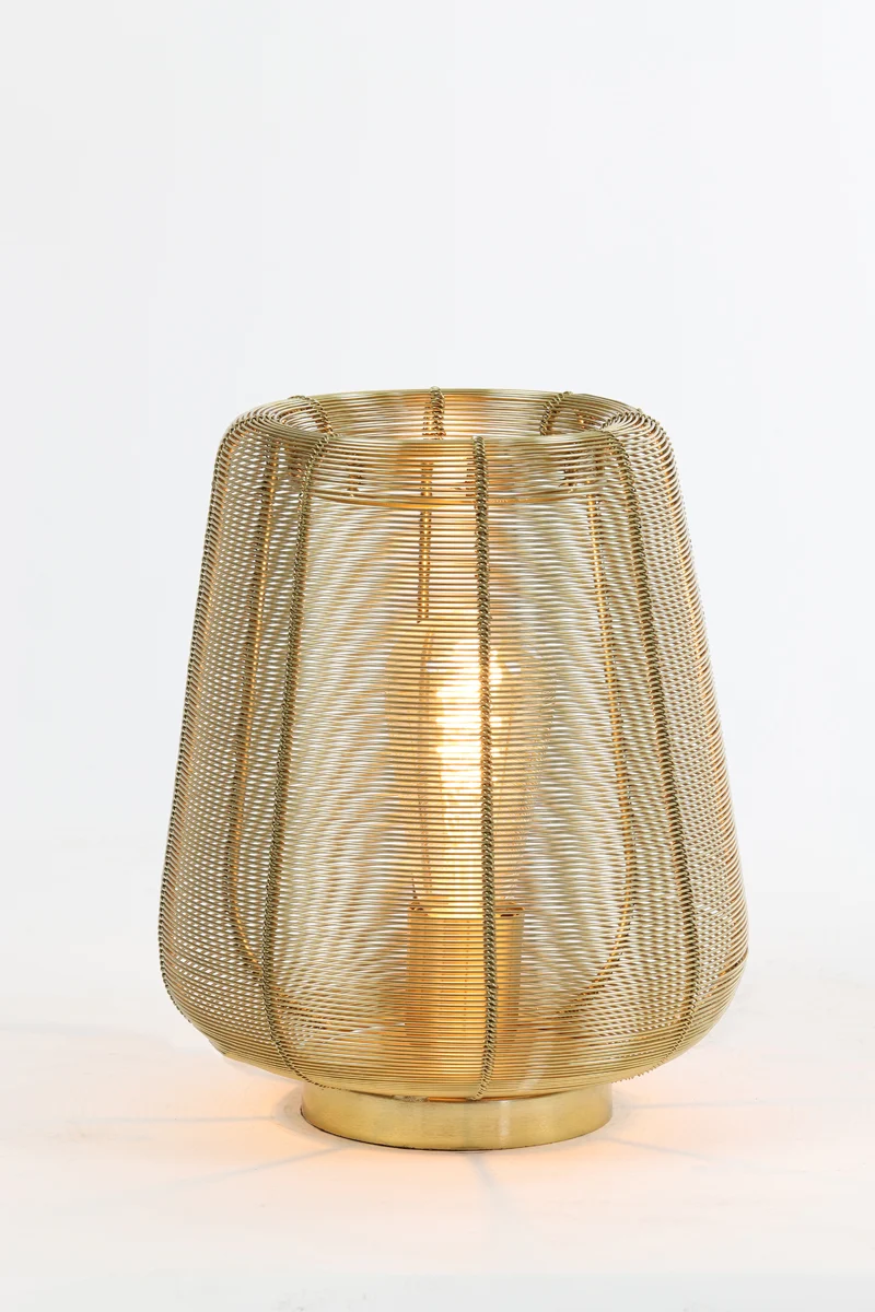 Table lamp 22x26 cm ADETA gold
