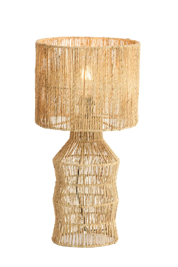 Table lamp 28x56 cm TIDEA jute natural