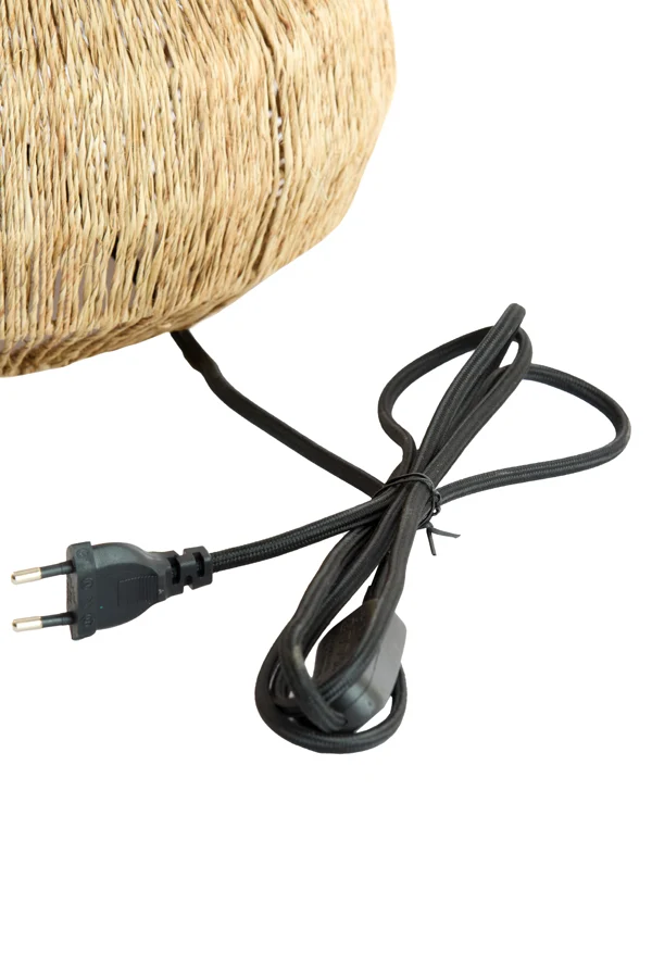 Table lamp 28x56 cm TIDEA jute natural