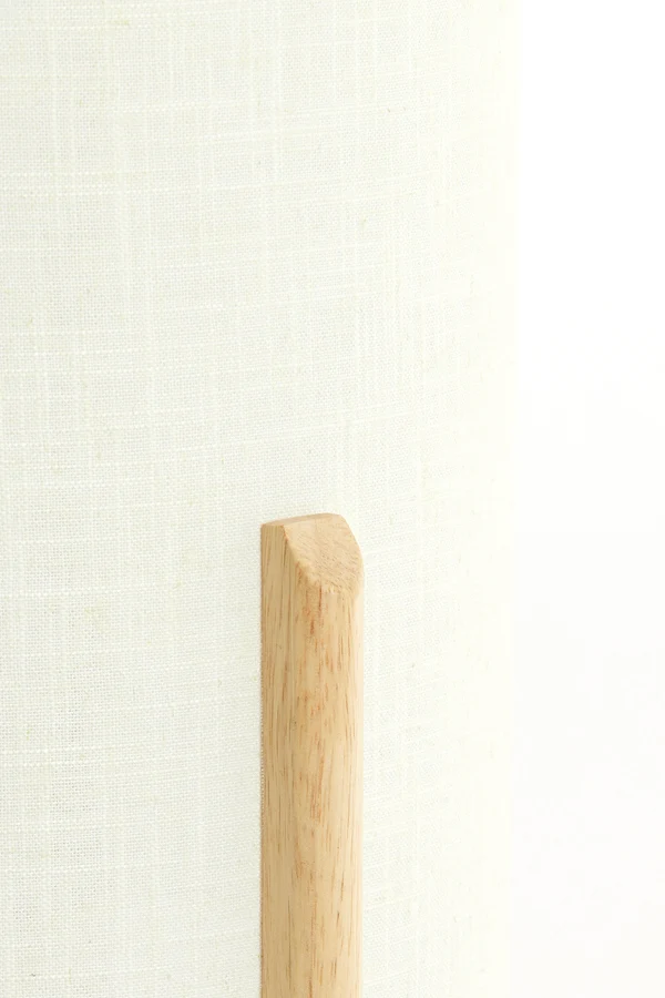 Table lamp 28x44 cm LITTO natural+linen white