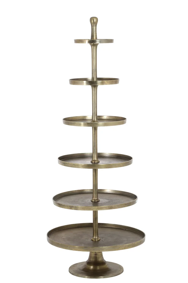 Stand 6 layers 80x200 cm HOKKSUND antique bronze