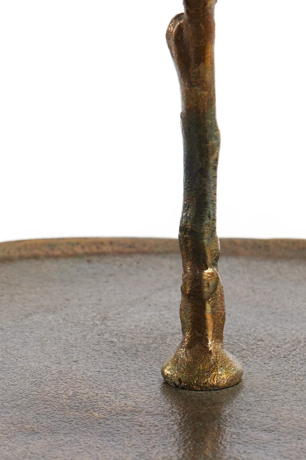 Stand 3 layers 35x31x45 cm TRESA antique bronze