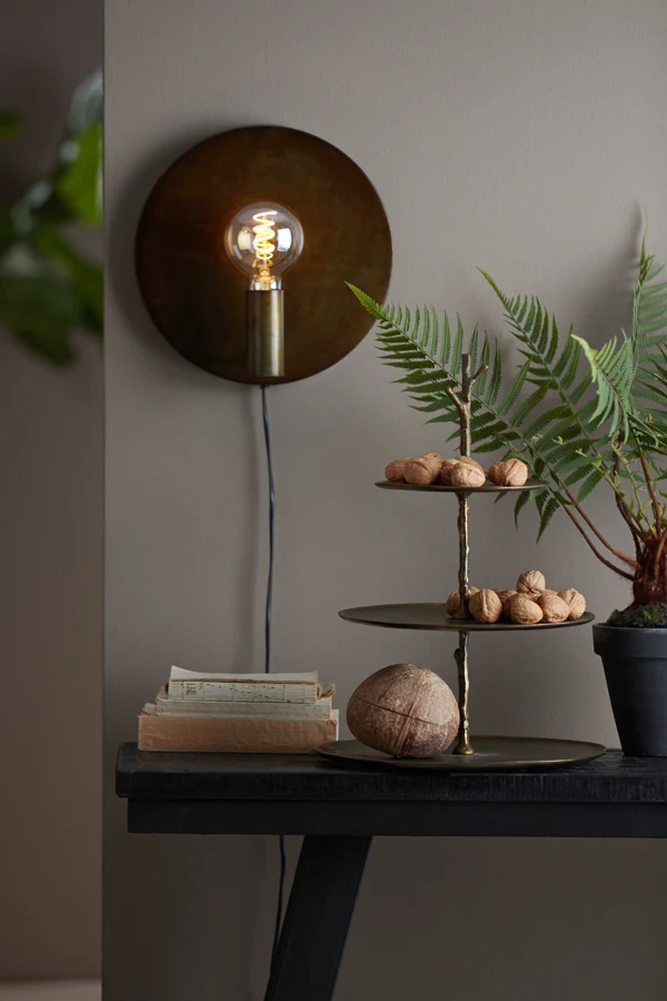 Stand 3 layers 35x31x45 cm TRESA antique bronze
