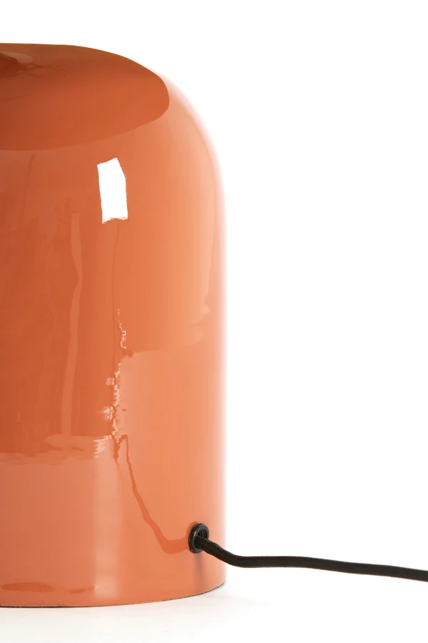 Table lamp 37x26x37 cm TODD shiny dark orange