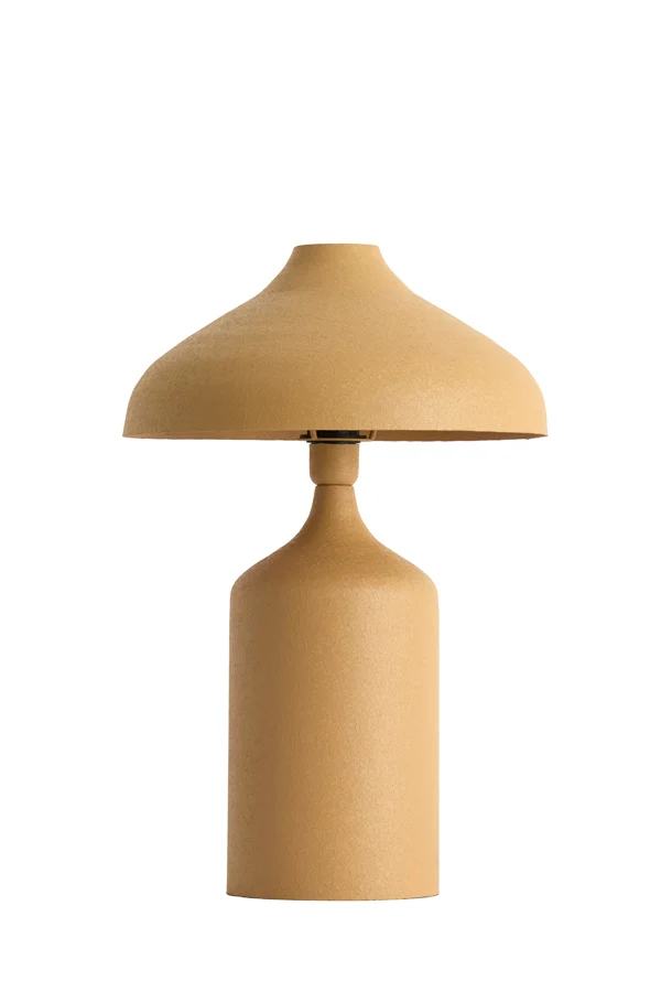 Table lamp 36x54 cm YEBRI matt sand-caramel