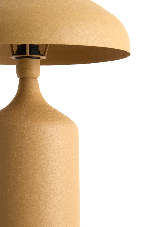 Table lamp 36x54 cm YEBRI matt sand-caramel