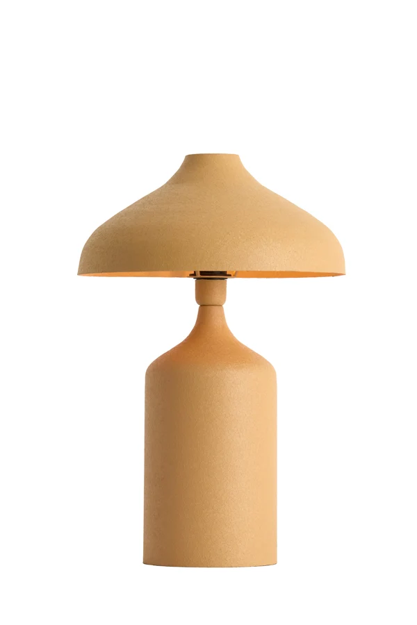 Table lamp 36x54 cm YEBRI matt sand-caramel