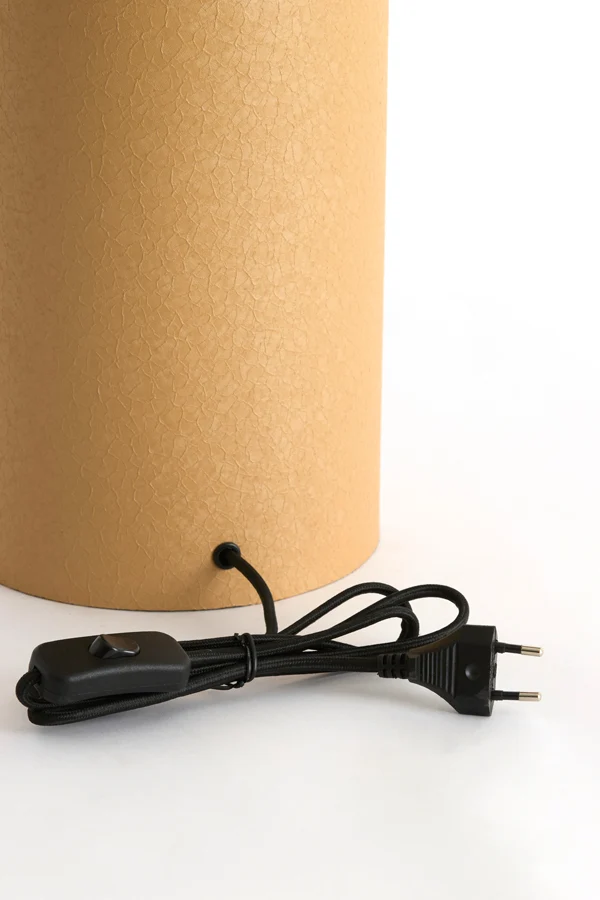 Table lamp 36x54 cm YEBRI matt sand-caramel