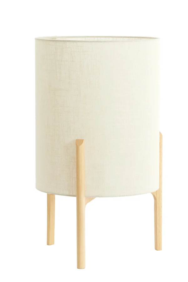 Table lamp 35x58 cm LITTO natural+linen white