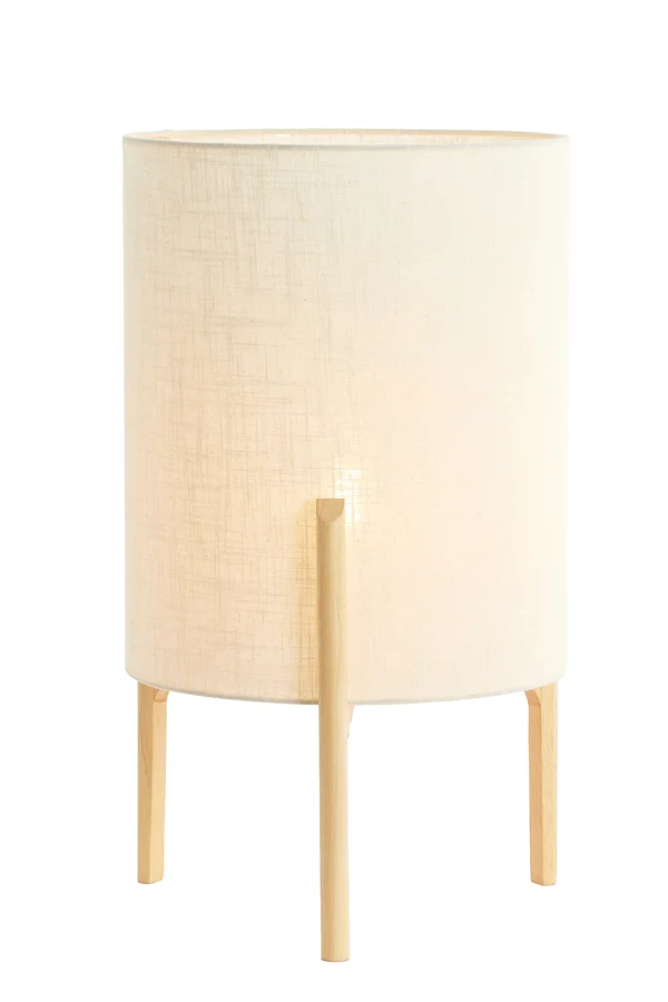 Table lamp 35x58 cm LITTO natural+linen white