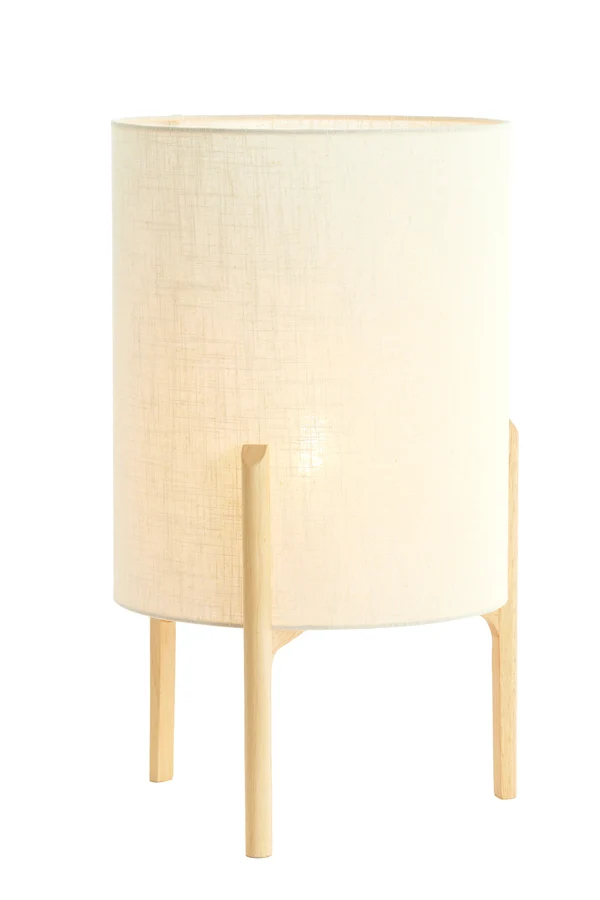 Table lamp 35x58 cm LITTO natural+linen white