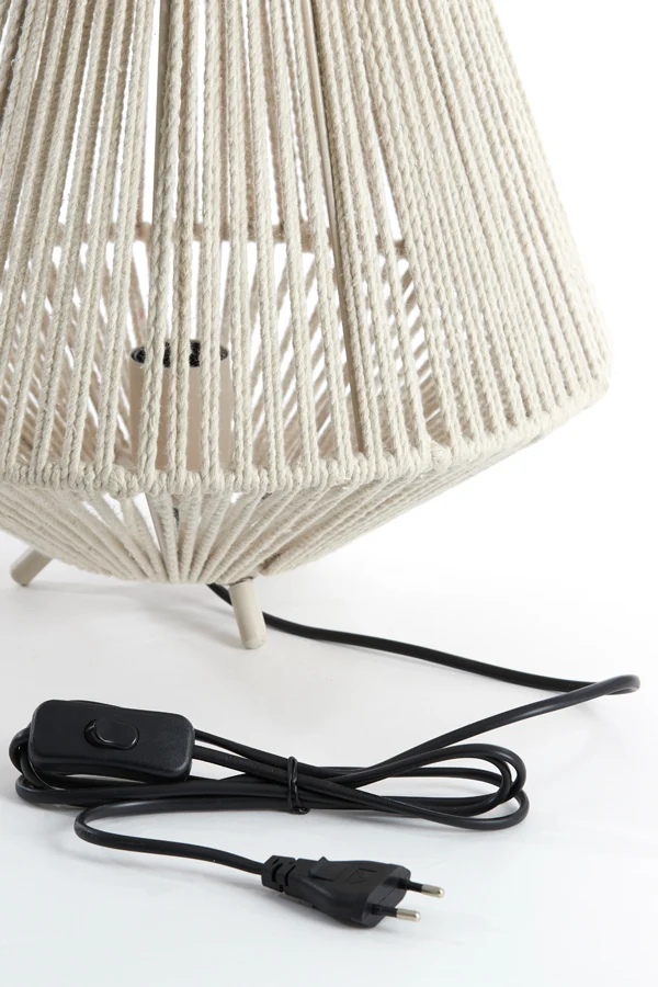 Table lamp 35x40 cm FELIDA cream