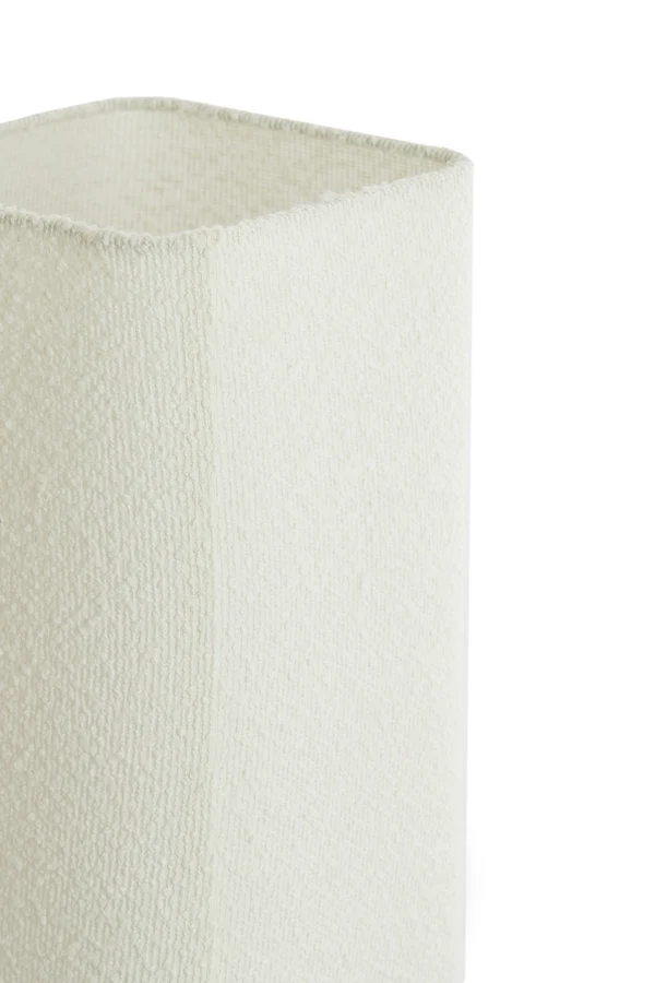 Table lamp 21,5x21,5x50,5 cm WYN wood prnt d brn+boucl cream