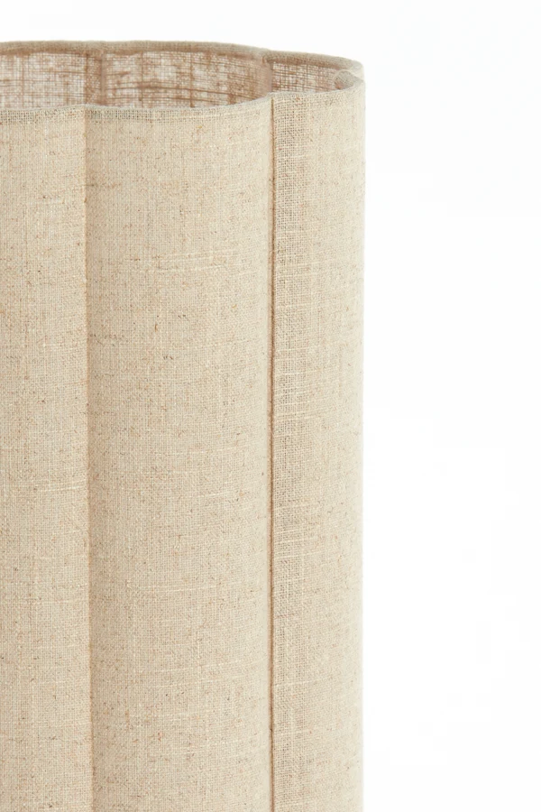 Table lamp 20x70 cm FRINGE natural+cream