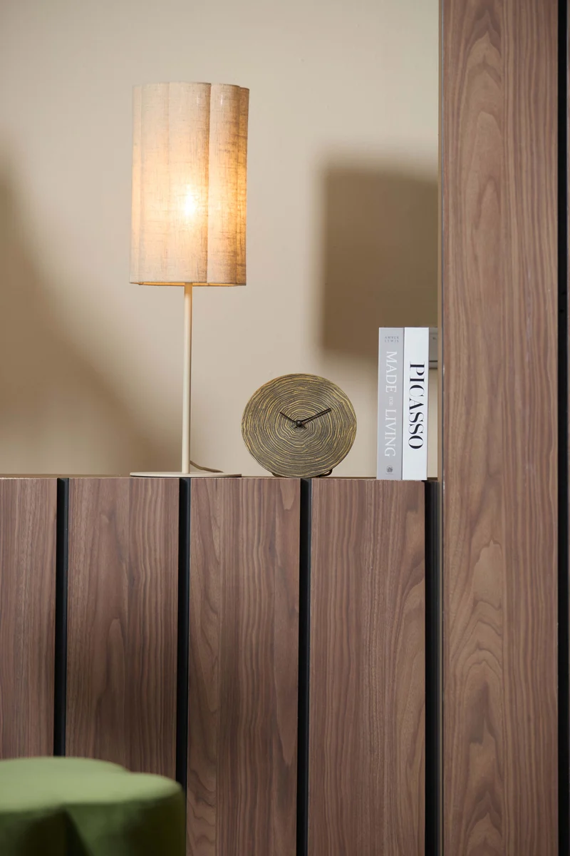 Table lamp 20x70 cm FRINGE natural+cream