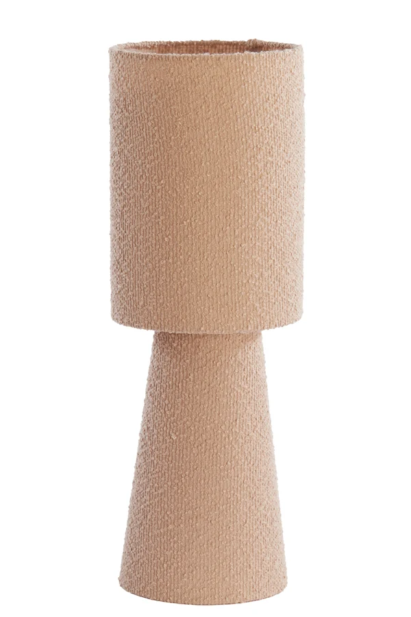 Table lamp 20x58 cm MIKKEL bouclé sand