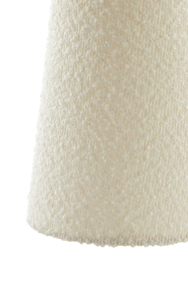 Table lamp 20x58 cm MIKKEL bouclé cream