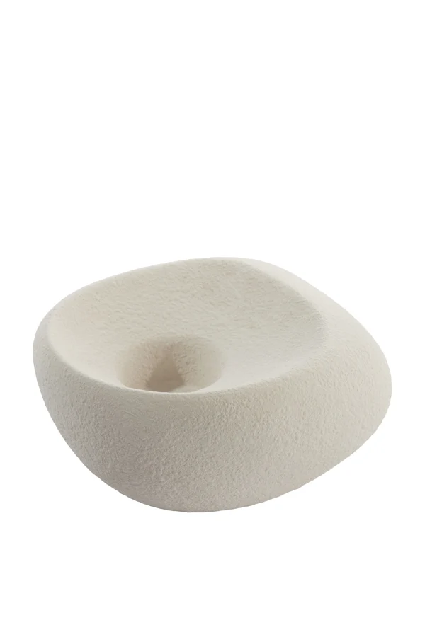Tealight 20,5x20,5x12 cm ALKA ceramics cream