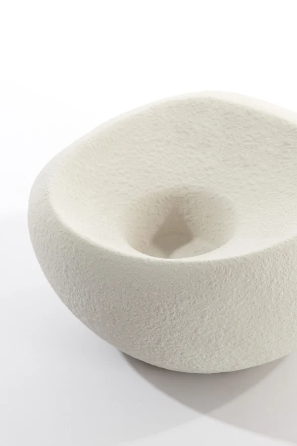 Tealight 20,5x20,5x12 cm ALKA ceramics cream