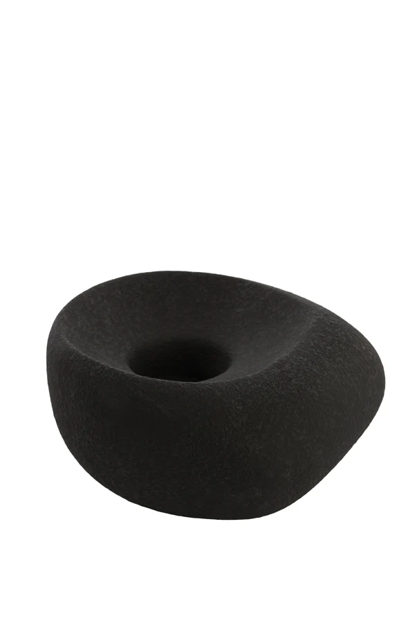 Tealight 20,5x20,5x12 cm ALKA ceramics black