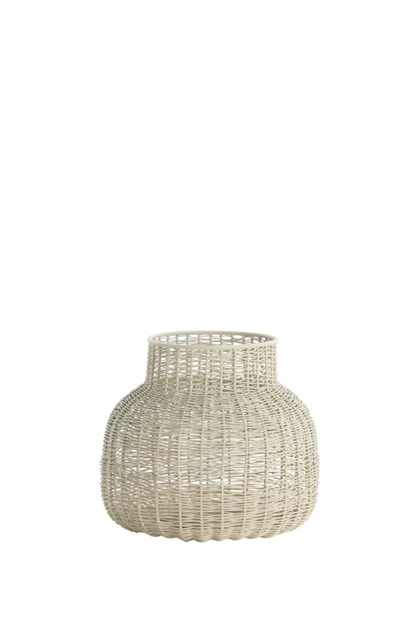 Tealight 17x16 cm VALERY cream