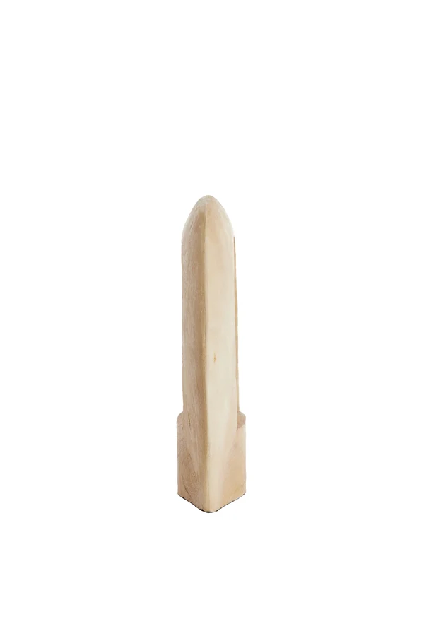 Table lamp 27x10x35 cm CARINI wood matt natural