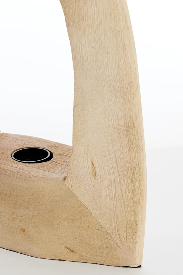 Table lamp 27x10x35 cm CARINI wood matt natural