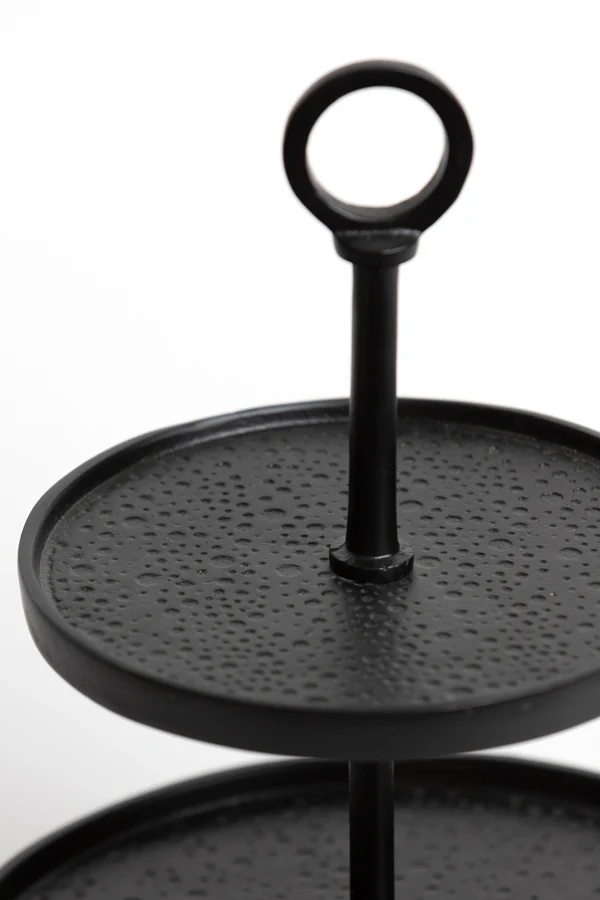Stand 3 layers 32x48 cm LUTEK black