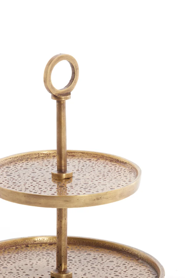 Stand 3 layers 32x48 cm LUTEK antique bronze