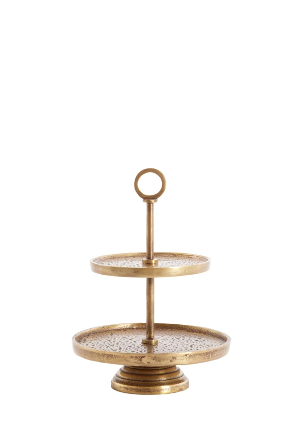 Stand 2 layers 24x37 cm LUTEK antique bronze