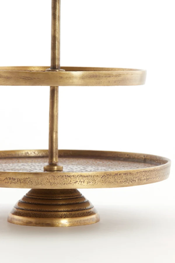 Stand 2 layers 24x37 cm LUTEK antique bronze