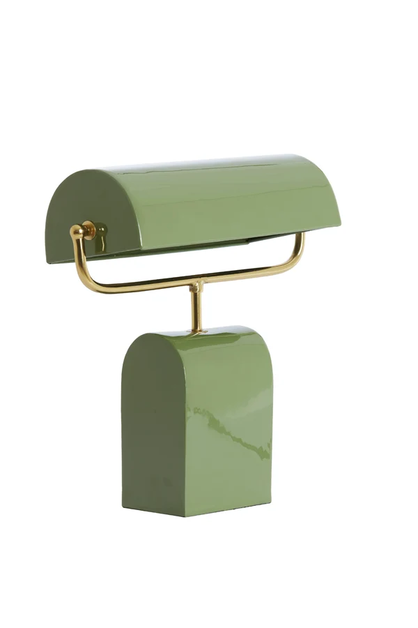 Table lamp 35x15,5x38 cm CARDONA light green+gold
